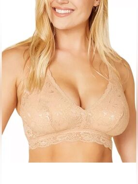 NWT Cosabella Never Say Never Racie Racer Back Bra, Size XL Curvy, Sei